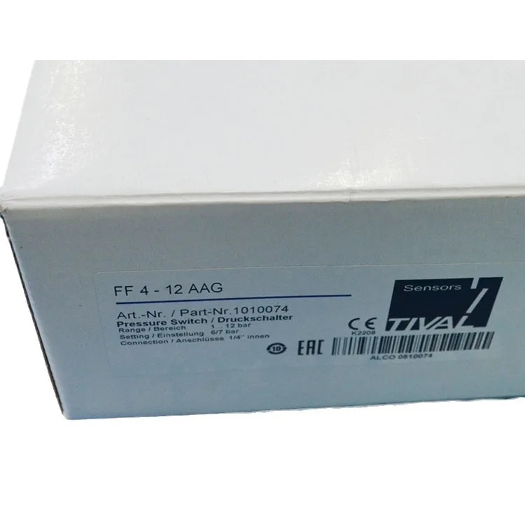 독일 TIVAL 압력 스위치FF4-12AAG 1010074