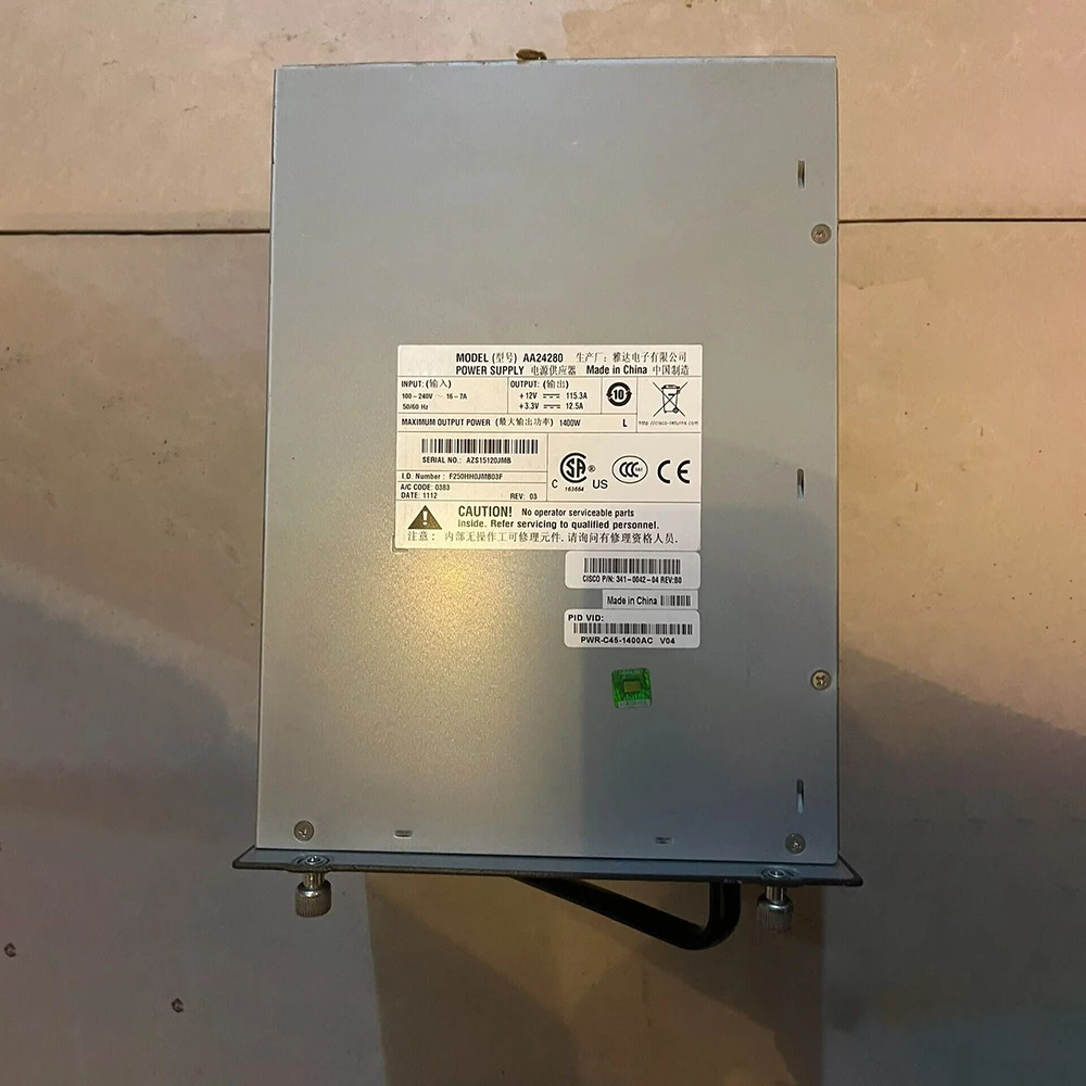 Cisco 전원공급장치 PWR-C45-1400AC4506 4507r 시리즈용
