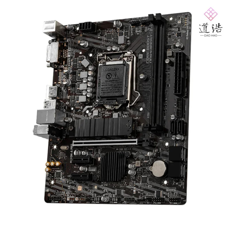 B460M-A PRO 마더보드64GB LGA 1200 DDR4 마이크로 B460 메인보드 완전 작동 리퍼