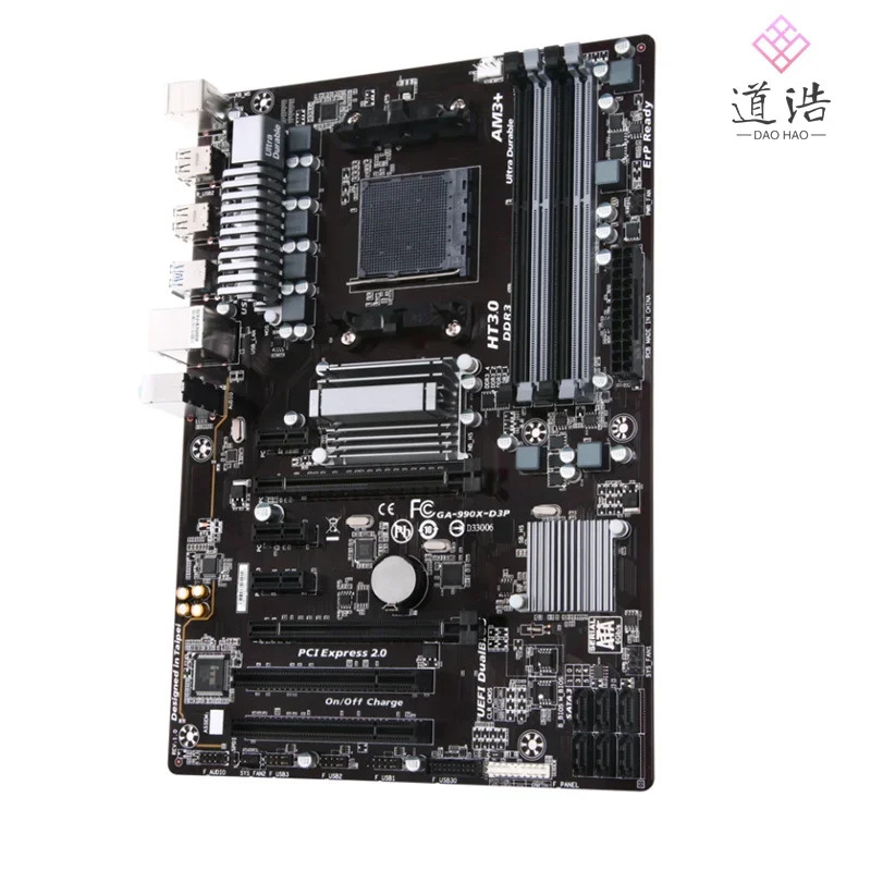 GA-990X-D3P 마더보드32GB AM3 DDR3 990X 메인보드 완전 작동 리퍼