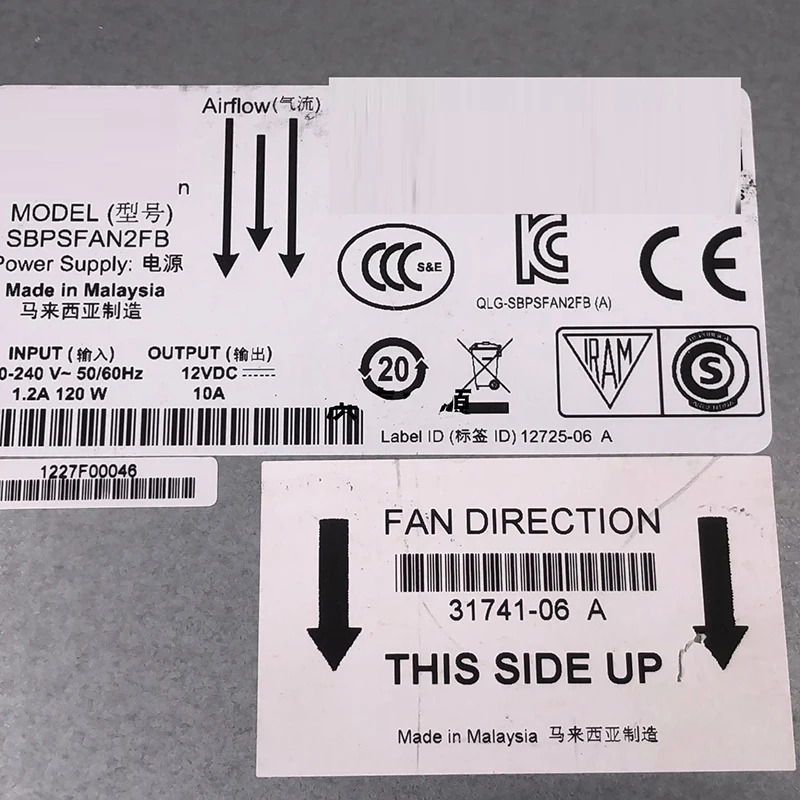 SBPSFAN2FB 31741-06 화웨이호환 SB5800-08A 광 스위치 AC 전원공급장치 리퍼
