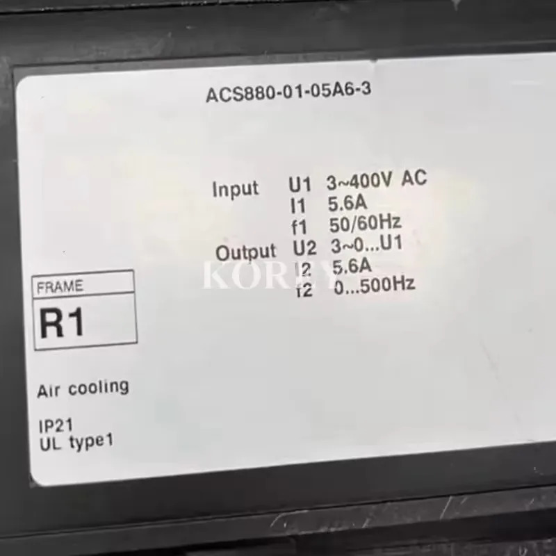 ACS880 시리즈 인버터 ACS880-01-02A4-3 ACS880-01-03A3-3 ACS880-01-04A0-3 ACS880-01-05A6-3 신