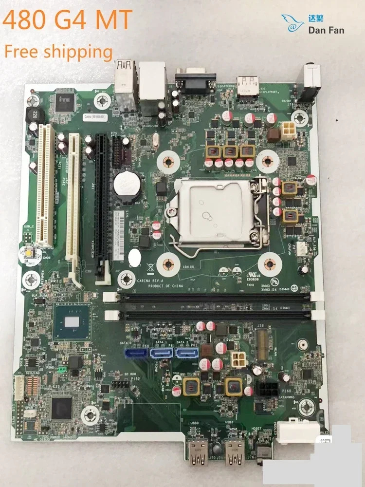 911986 -001 hp호환 ProDesk 480 G4 마더보드901006 메인보드 완전 작동 리퍼