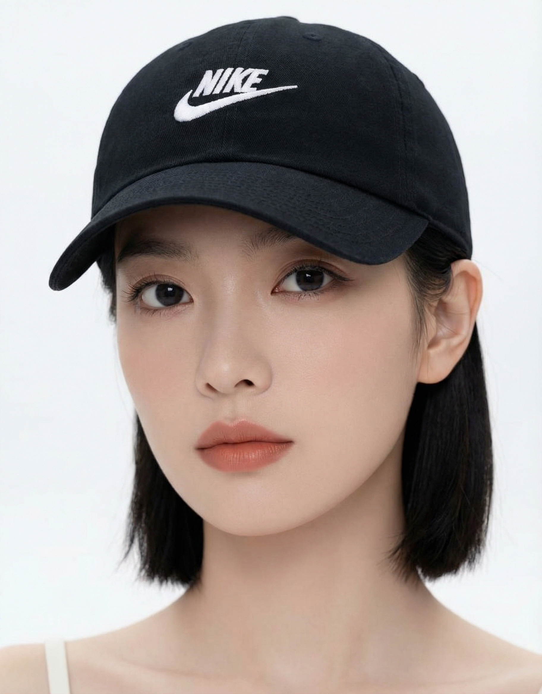 나이키 모자 클럽 언스트럭쳐 깊은 볼캡 러닝 헬스 운동 모자 퓨추라 / 블랙, 58(M/L) 이미지 2