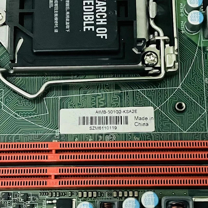 산업마더보드 듀얼 기가비트 이더넷 포트 i7/i5/i3 프로세서 VGADVI AIMB-501G2 AIMB-501G2-KSA2E