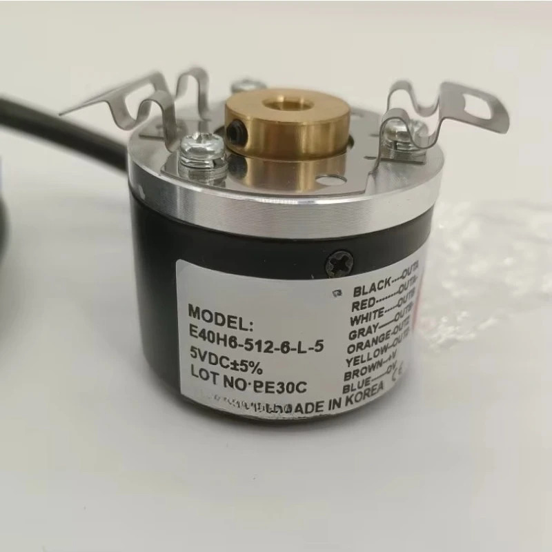 금 6mm 센서 증분형 로터리 엔코더 E40H6-512-6-L-5
