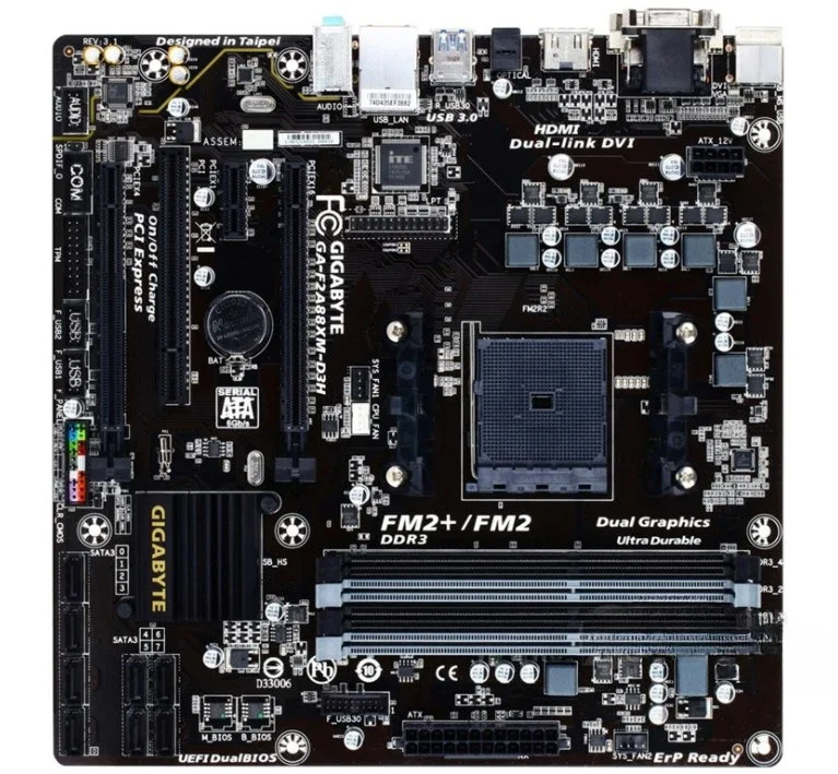 Gigabyte호환F2A88XM-D3H 컴퓨터 메보드 지원 FM2/FM2 CPU