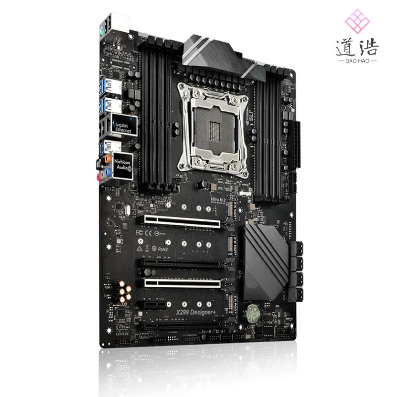 ASRock호환 X299 DESIGNER 256GB LGA 2066 DDR4 PCI-E3.0 M.2 마더보드X299 마더보드 완전 작동 리퍼