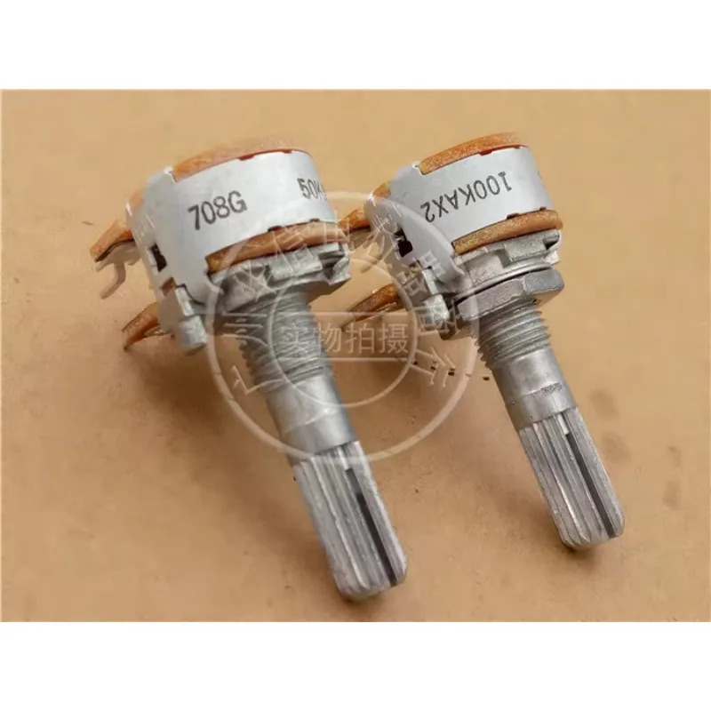 10Pcs RK163 이볼륨 전위차계 A50K A100K 25MM 꽃