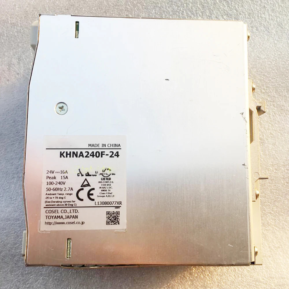 EL 리퍼 DIN 전원공급장치 24V/10AKHNA240F-24 완전히