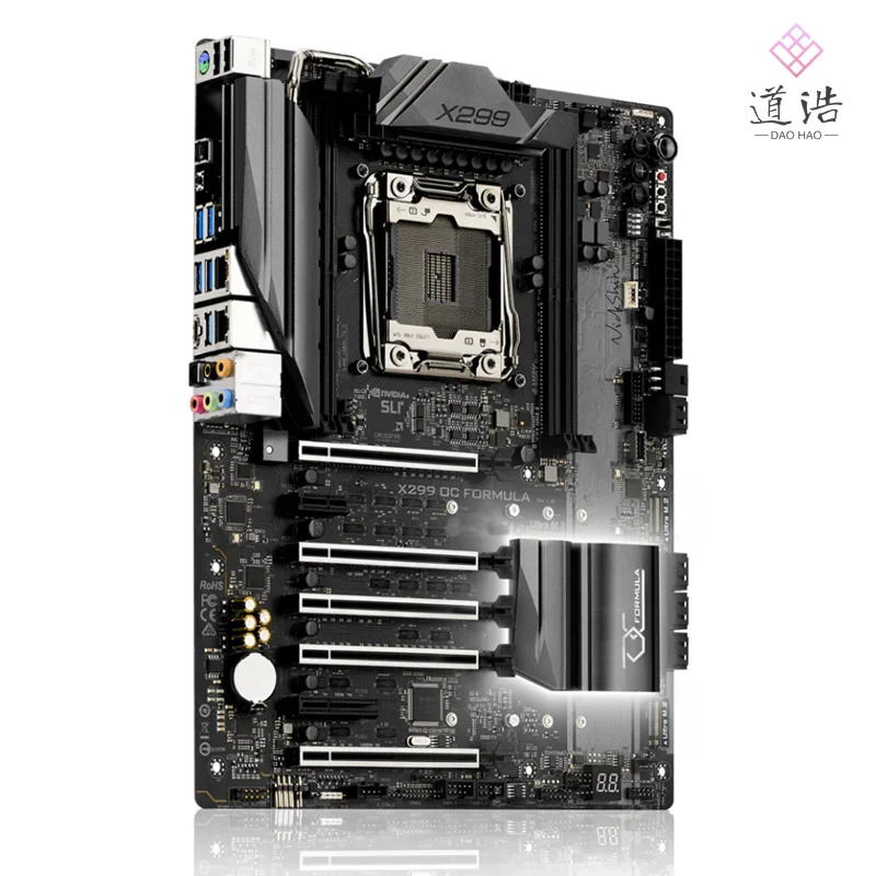 ASRock호환 X299 OC 포뮬라 마더보드 128GB PCI-E3.0 M.2 LGA 2066 DDR4 메인보드 리퍼 완료