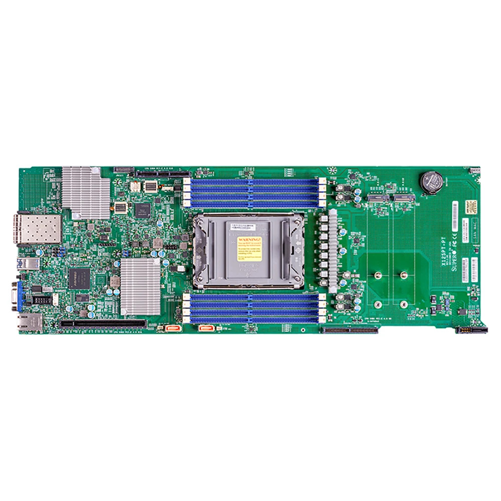 슈퍼마이크로 서버 마더보드 X12SPT-PTLGA-4189 2TB 3DS DDR4-3200MHz C621A 6XSATA 3
