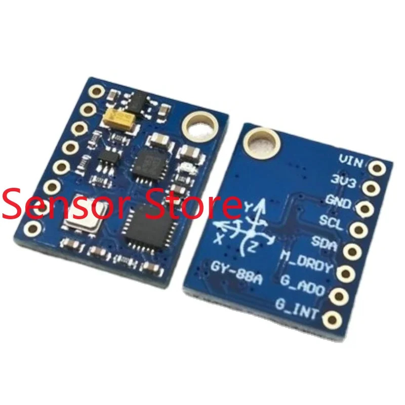 5PCS GY-88A MPU-6050 HMC5983L BMP180 10DOF 비행 제어 센서 모듈