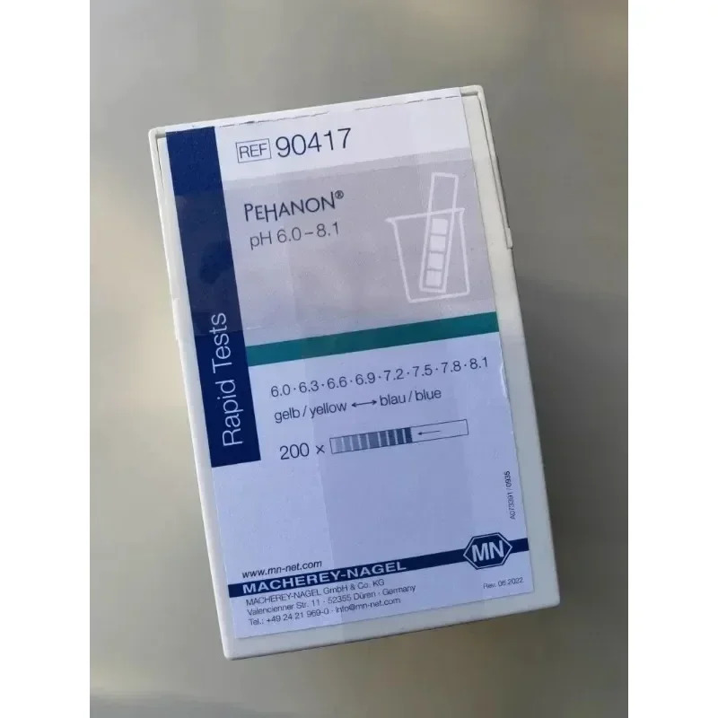 독일 MN 리퍼 스트립 90414 pH PEHANON 검출 2.8-4.6PH