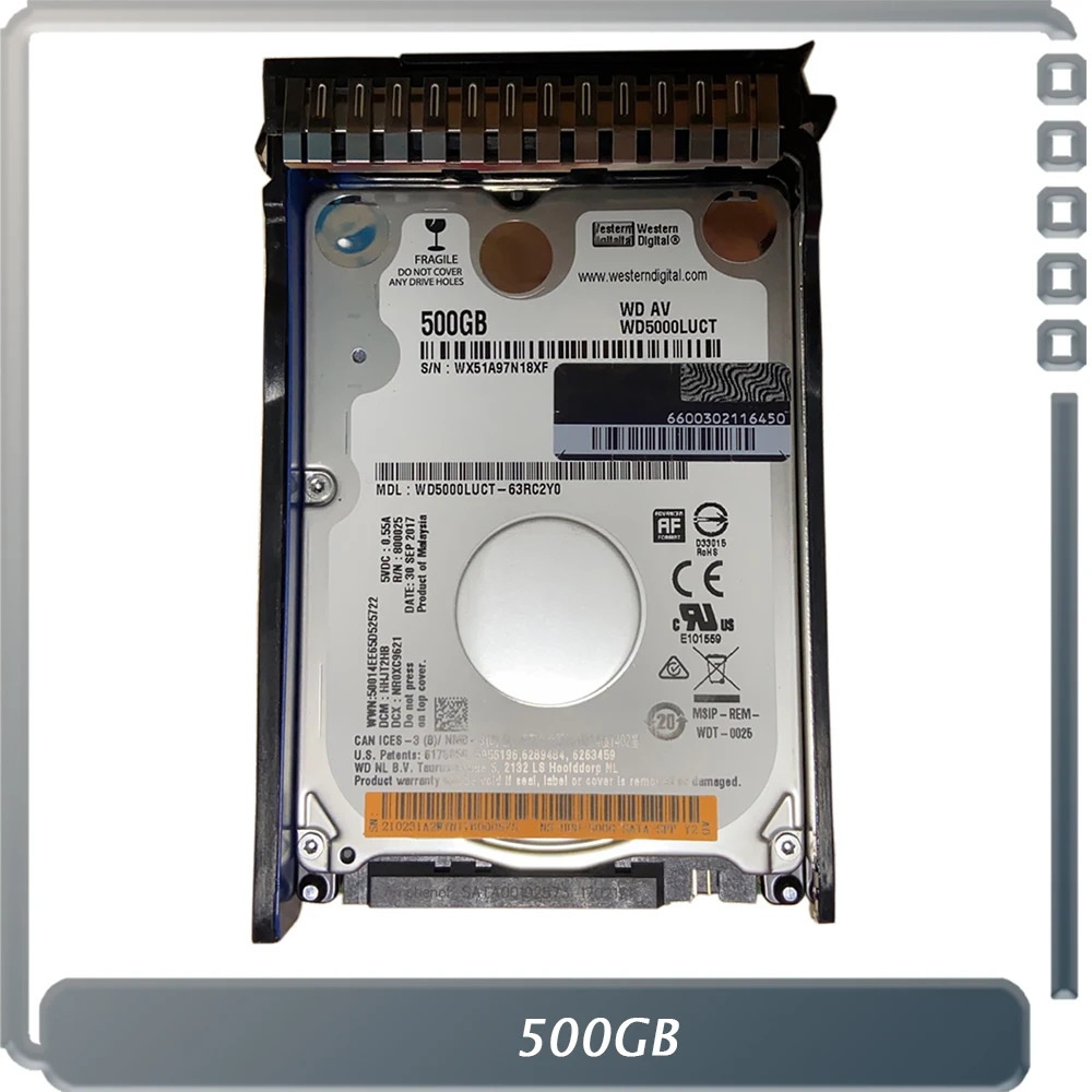 H3C NS-HDD-500GATA-SFF WD5000LUCT500GB 2.5인치 방화벽 하드