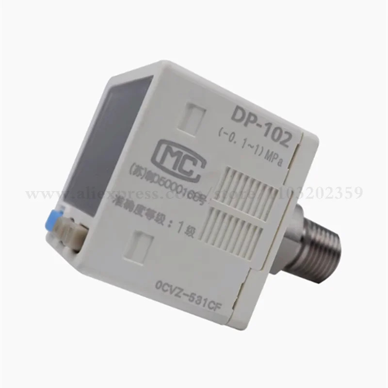 DP-102 NPN 디지털 진공 양압 센서 압력 컨트롤러 -0.1 1 MPa -14.6 146.4 psi 새 원본