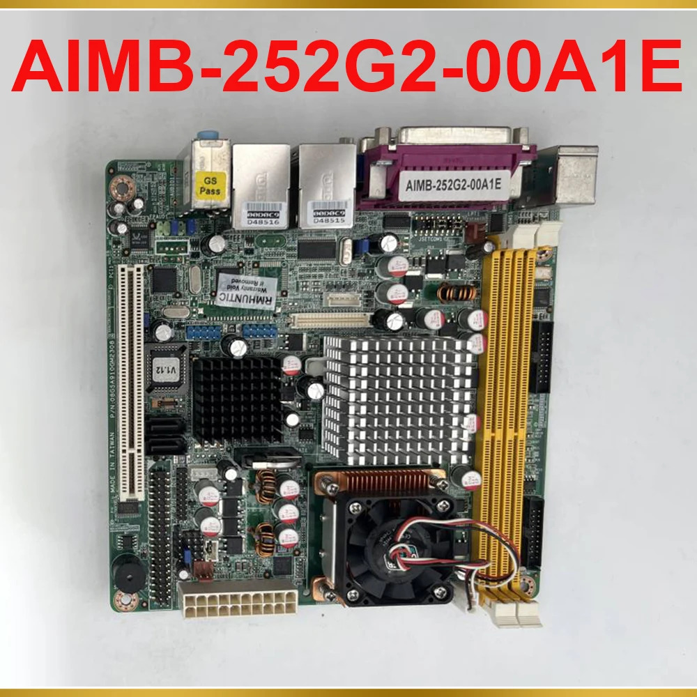 어드밴텍 산업Mini-ITX 마더보드경우 듀얼 네트워크 포트가 CF 카드를 지원 AIMB-252 AIMB-252G2 AIMB-252G2-00A1E