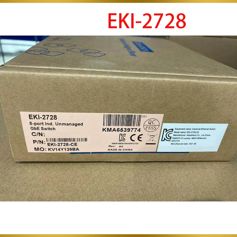 어드밴텍 EKI-2728-CE 8포트 기가비트 산업스위치 EKI-2728용
