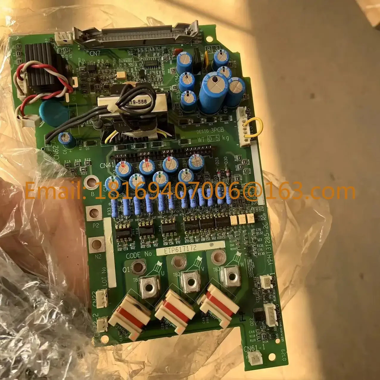 YPHT31285-2C Yaskawa 주파수 변환기 F7 E7 시리즈 18.5KW 전원 드라이버 보드 ETP 617175 /4