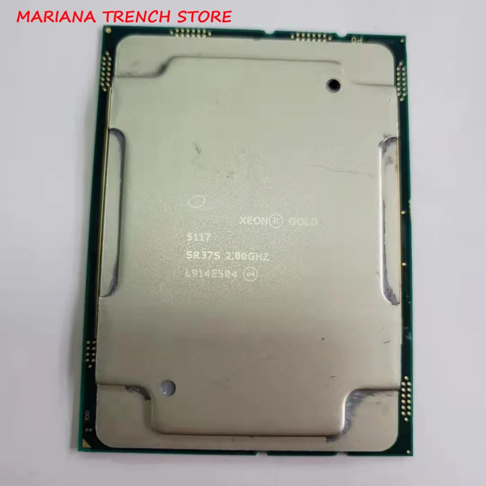 Xeon 확장 프로세서골드 5117 프로세서 14 코어 28 스레드 기본 주파수 2.00 GHz 터보 2.80