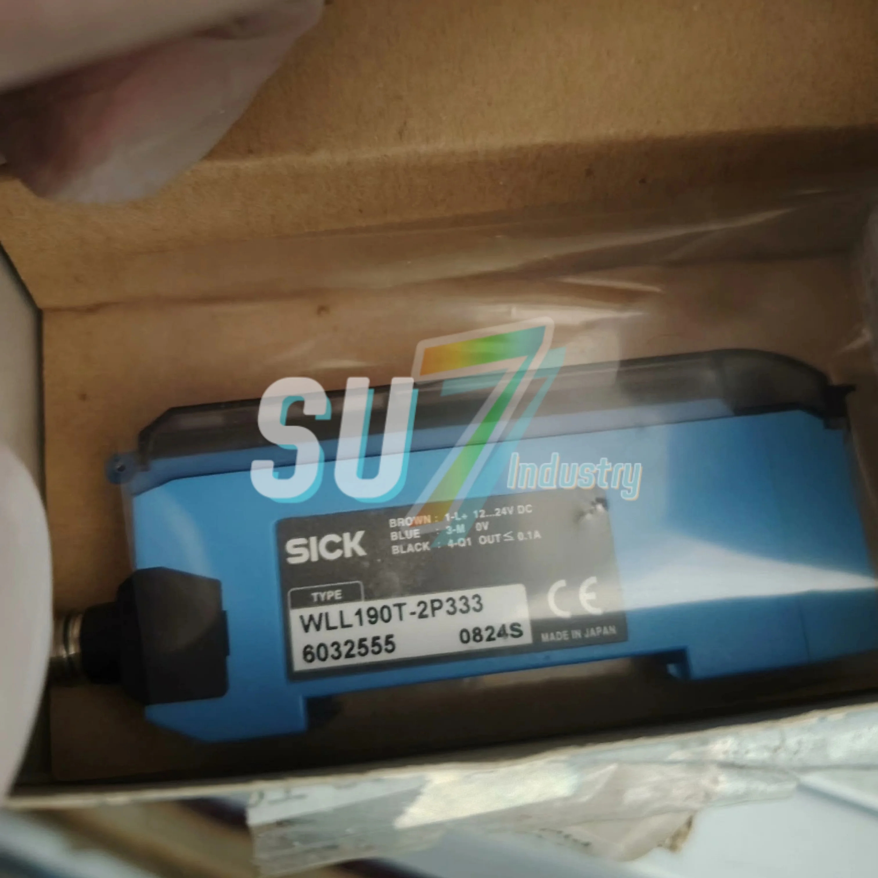 WLL190T-2P333 PLC 광전 광섬유 스위치 독립형 새