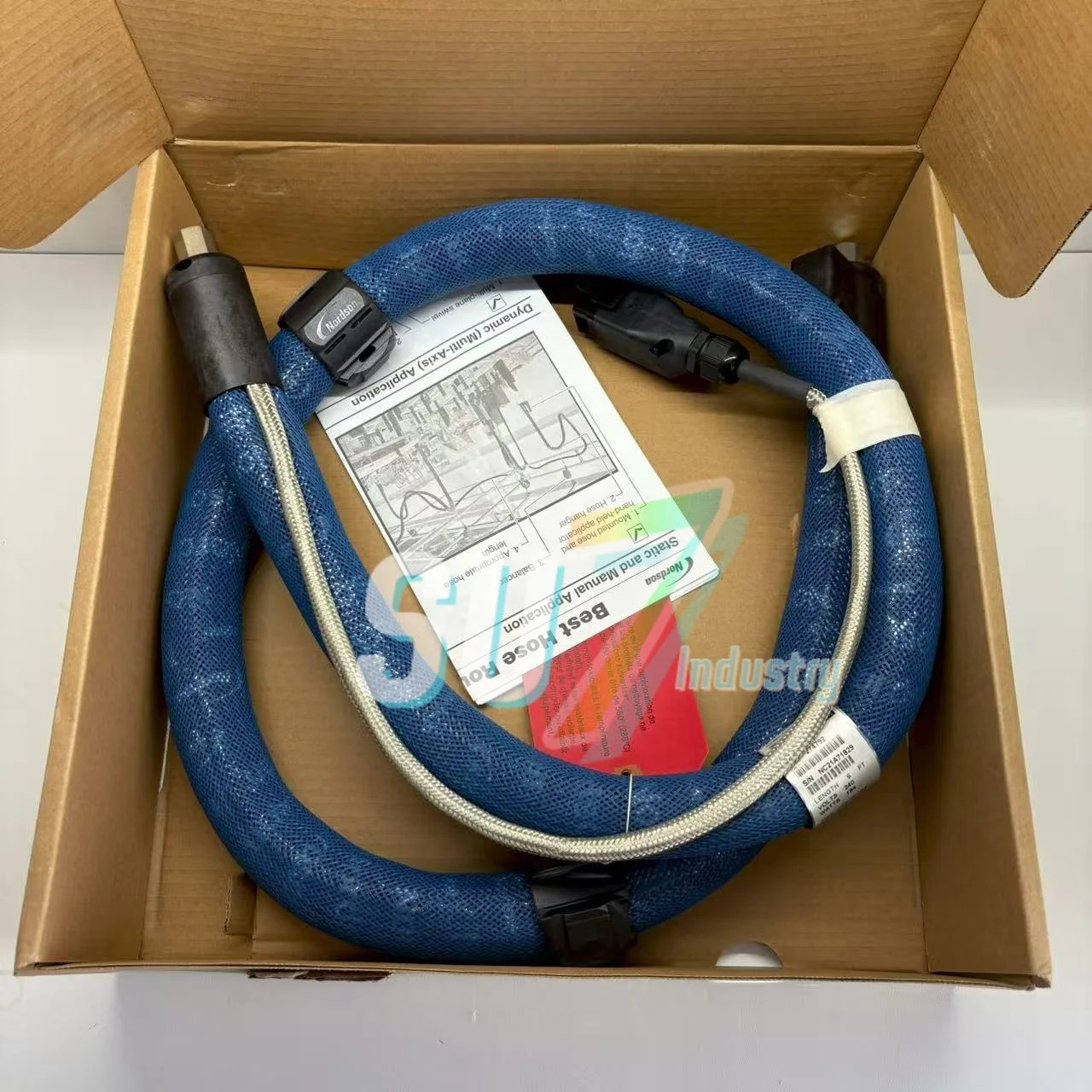 파란색 가열식 멜트 호스 New 274792 블루 시리즈 5-16 X 6피트 240V 자동