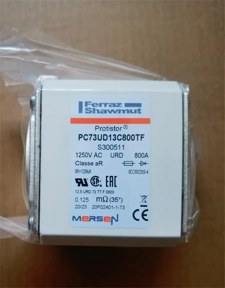 FERRAZ 메르센 퓨즈 프로티스터 PC73UD13C800TF 1250VAC URD 800A