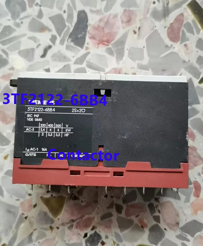 오리지널 접촉기 3TF2122-6BB4