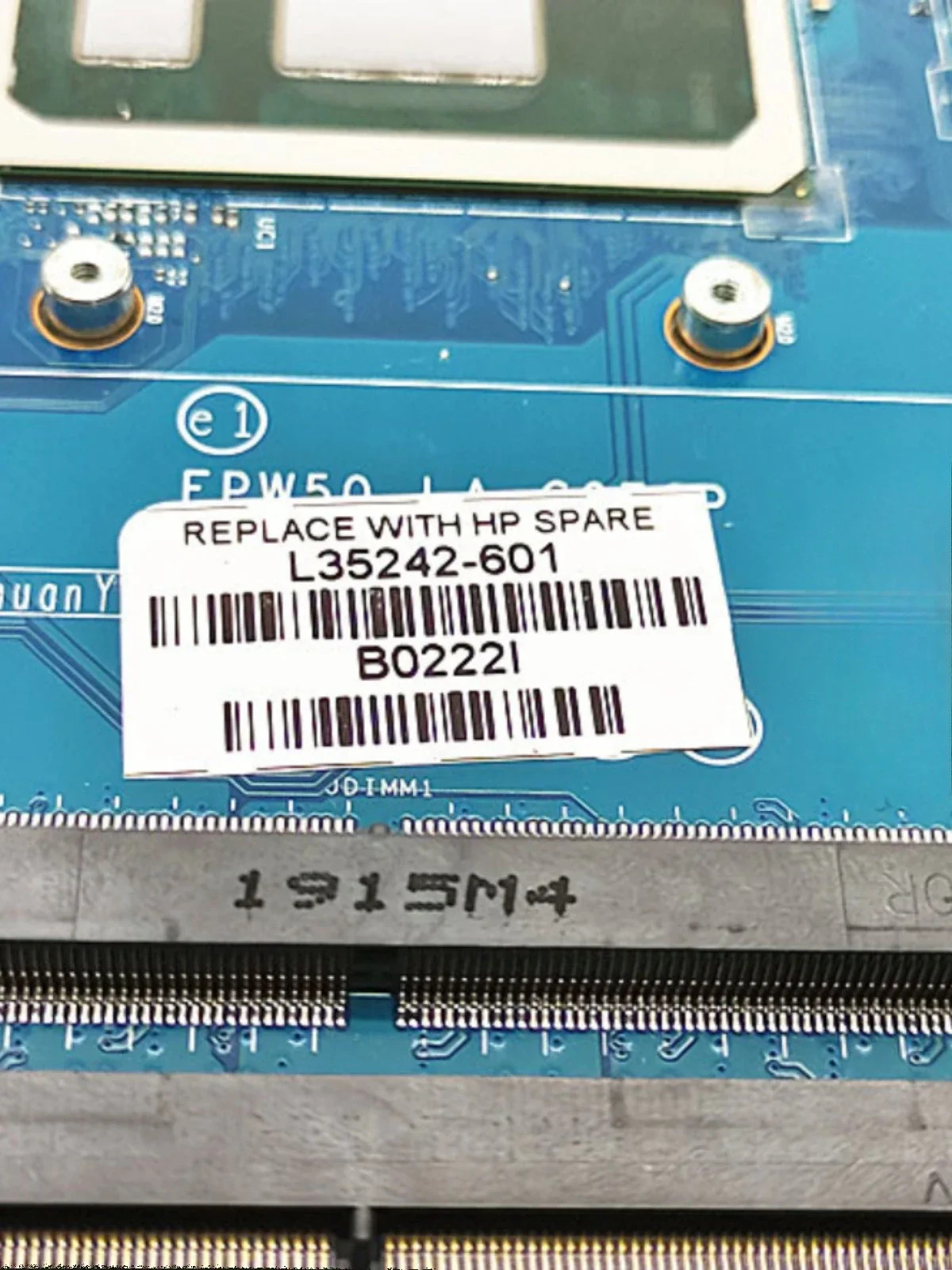 hp호환T PN-C135 15-DA 메보드 L35242-601 버전 LA-G07GP SRFFX I5