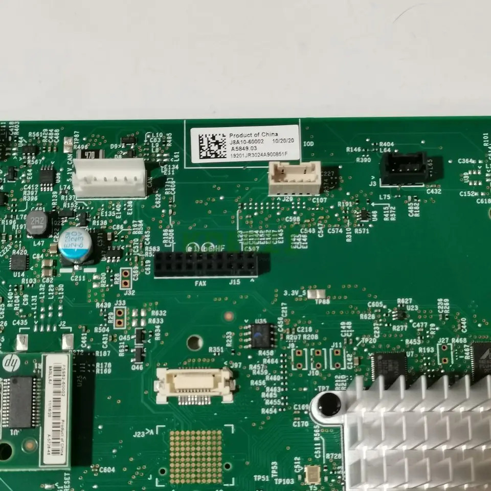 hp호환 컬러 레이저젯 매니지드 MFP포매터 PCA J8A10-60002 프린터 부품 로직 메보드 E67660