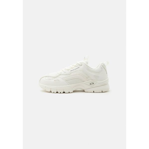 아르마니익스체인지 스피드 메쉬 통기성 남성 스니커즈 오프화이트 off white/white - 상품 이미지