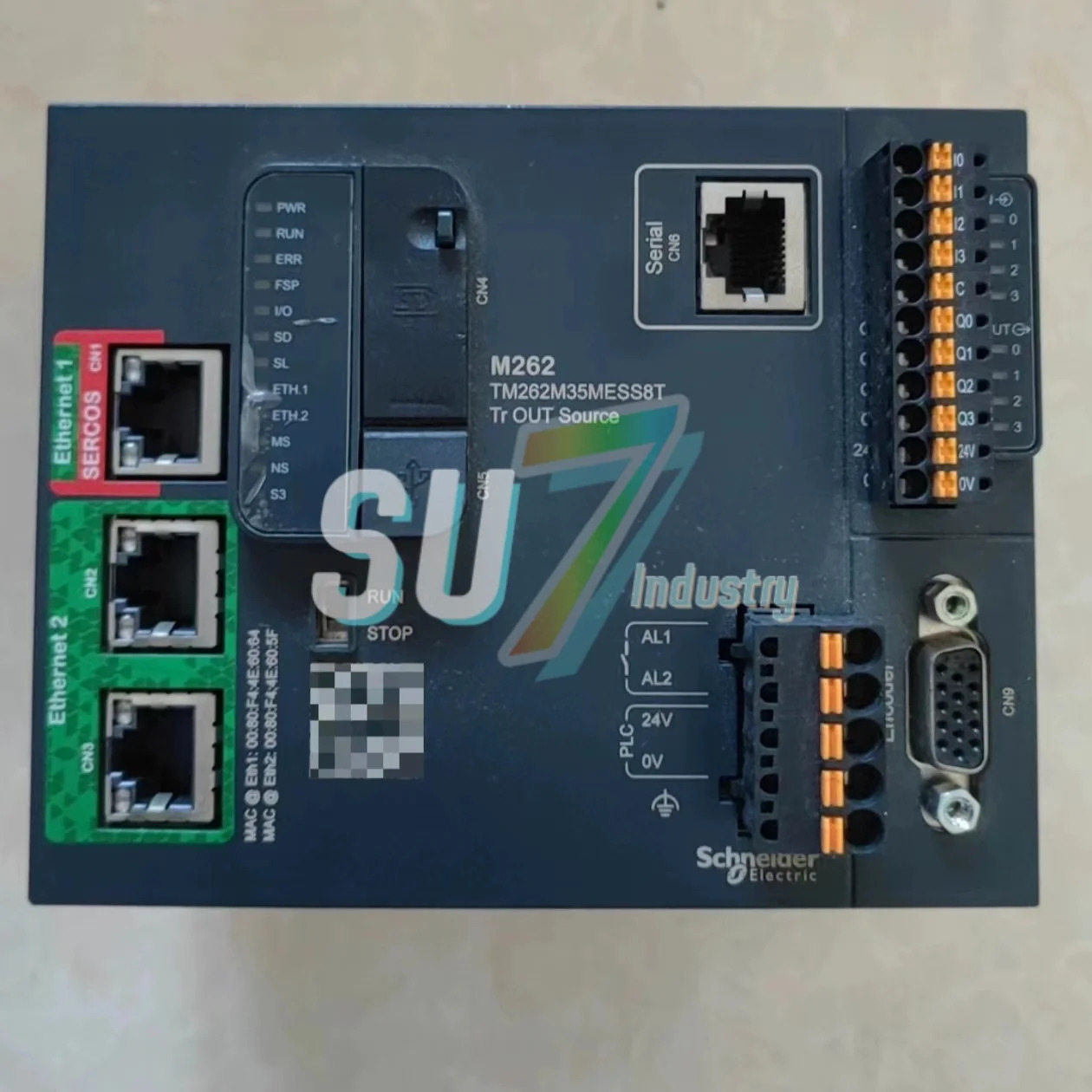 TM262M25MESS8T TM262M35MESS8T PLC 모듈 새