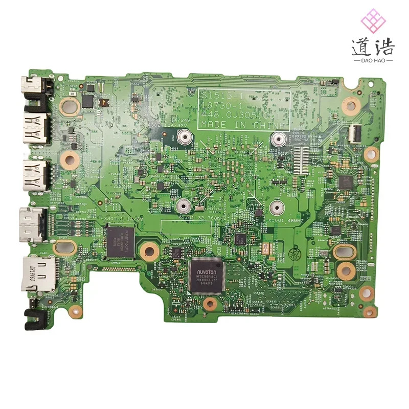 19730-1 Lenovo호환 Ideapad Slim 1-14AST-05 노트북 마더보드 5B20S43144 A4-9120 CPU 64GB SSD 메인보드 완전 작동 리퍼