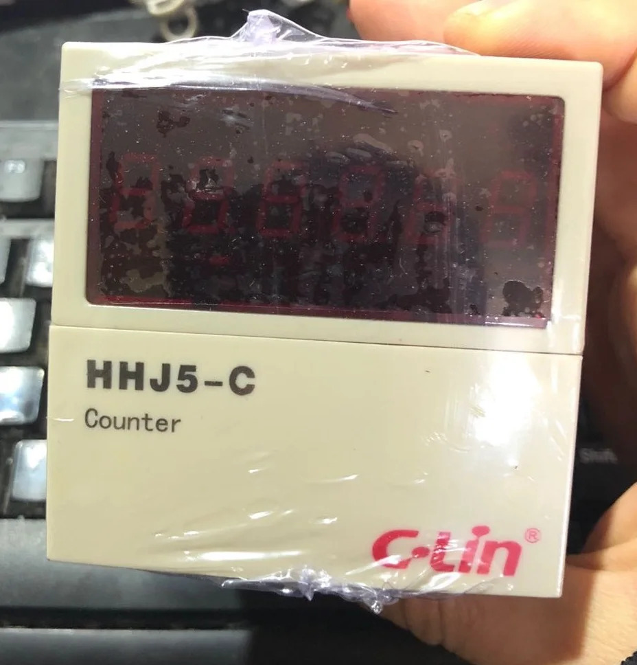 C-lin 디지털 카운터 HHJ5-C AC220 6 프리셋 번호