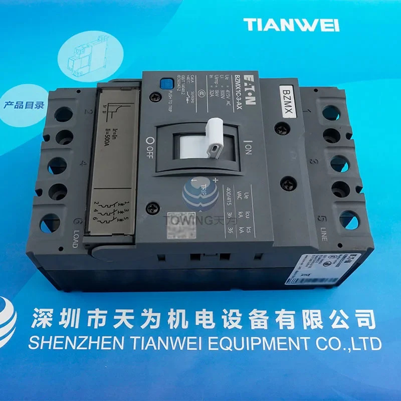 EATON Eaton Muller 에이전트 몰딩 케이스 회로차단기 BZMX1C-3-AX63 AX50 AX40 AX32