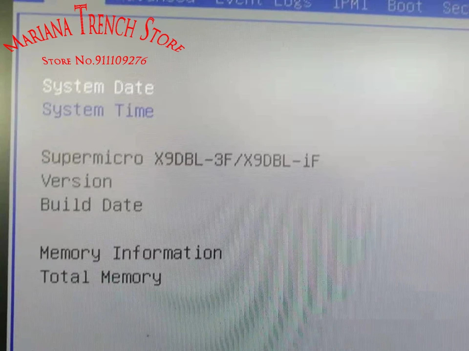 Supermicro 마더보드X9DBL-3F LGA1356 Xeon 프로세서 E5-2400 v2 DDR3 통합 IPMI 2.0 KVM 전LAN