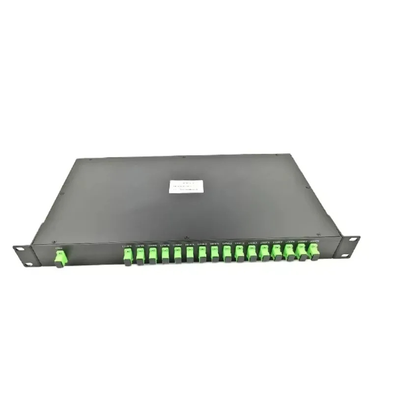 1U 19인치 랙 마운트 16채널 Mux Demux CWDM DWDM 디멀티플렉서 CATV 송신용