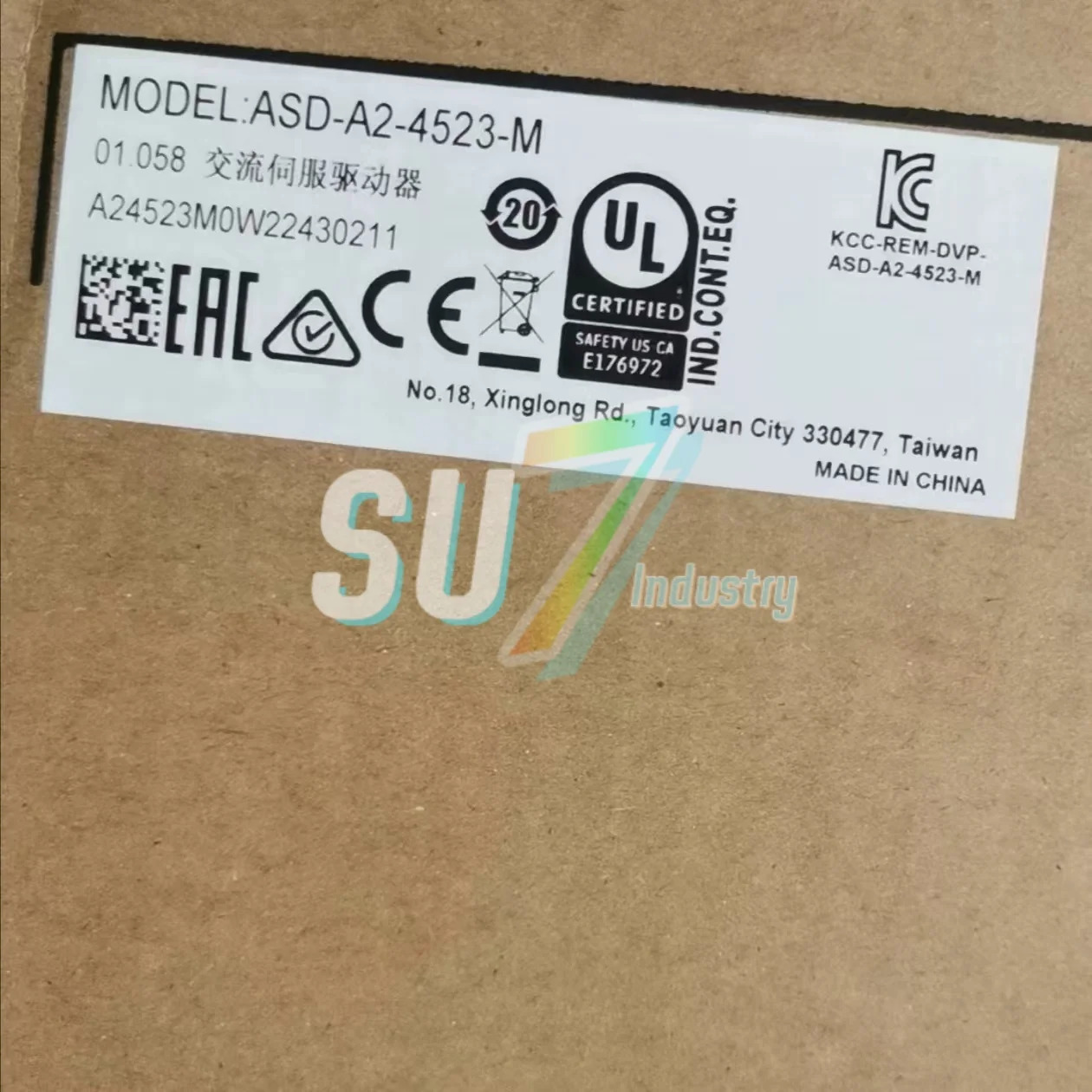 새 서보 드라이버 ASD-A2-4523-L ASD-A2-4523-M ASD-A2-4523-U