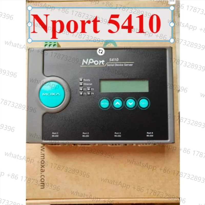 MOXA NPORT5430 4포트 422 485 직렬 서버 오리지널 5년Nport 5410