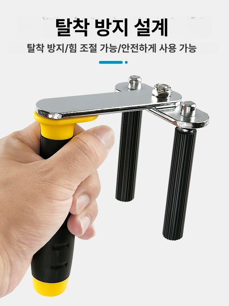 멀티공구 접이식 플라이어 클립 홀더 수공구 목공작업 설치도구 집게 고정기 건설용품 이미지 6
