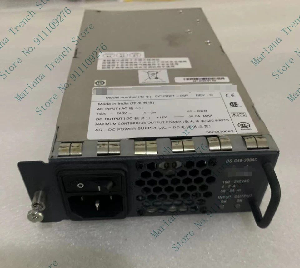 DS-C48-300AC Cisco 9148 스위치 전원공급장치 모듈 DCJ3001-05P 300W