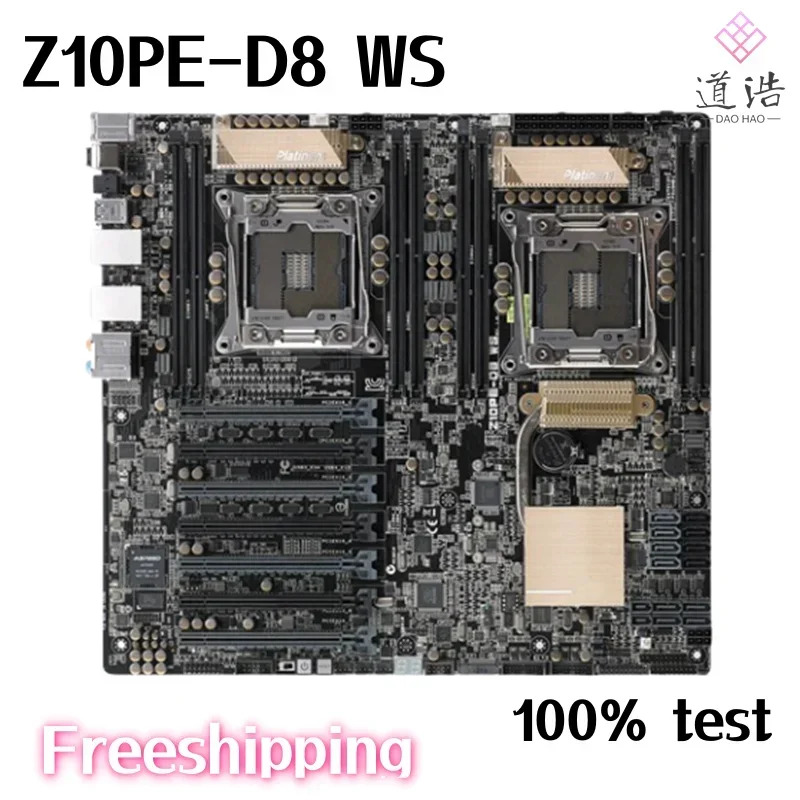Z10PE-D8 WS 마더보드512GB M.2 LGA 2011-3 DDR4 C612 메인보드 완전 작동 리퍼