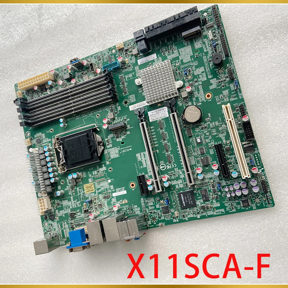 Supermicro 워크스테이션 마더보드 대/대 i3/i5/i7/i9 E-2100/E-2200 시리즈 DDR4 PCI-E 3.0 LGA-1151 X11SCA-F