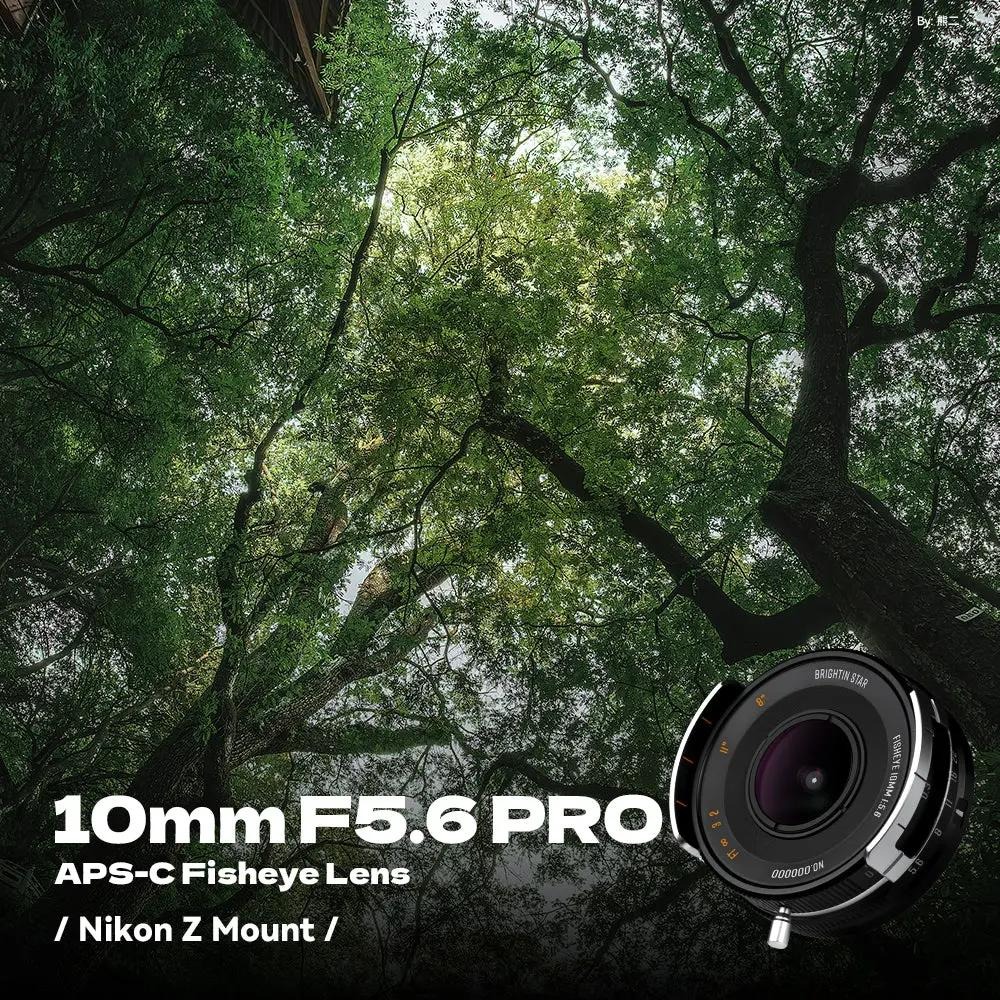 Brightin Star 10mm F5.6 Pro APS-C 어안 렌즈 후지 소니 니콘 캐논 이미지 8