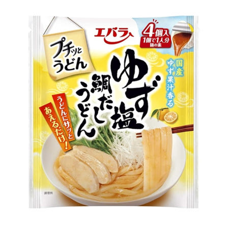 에바라 [해외]에바라 쁘디와 유자 솔트 도미 맛 우동 소스 8팩 Ebara Petit and Noodles, Yuzu Salt Sea Bream Dashi