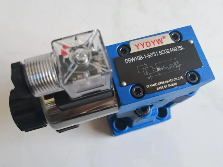 YYDYW 유압식 전자기 릴리프 밸브 대만 DBW10B-1-50/31.5CG24N9Z5L DEYAWEI HYDRAUICS CO LTD