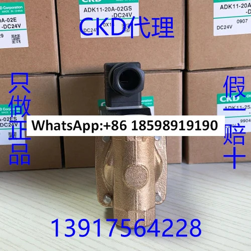 CKD 솔레노이드 밸브 ADK11-10A-15A-20A-25A-02C-02E-02ES-03A-DC24V220V