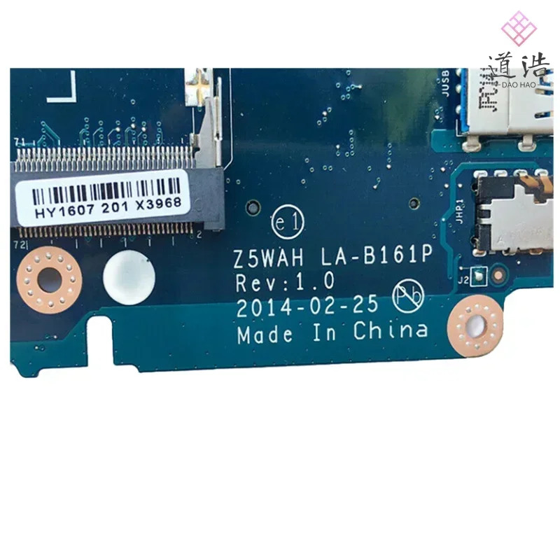 LA-B161P Acer Aspire E5-571 E5-531 노트북 마더보드 Z5WAH N2957U CPU DDR3L 메인보드 완전 작동 리퍼