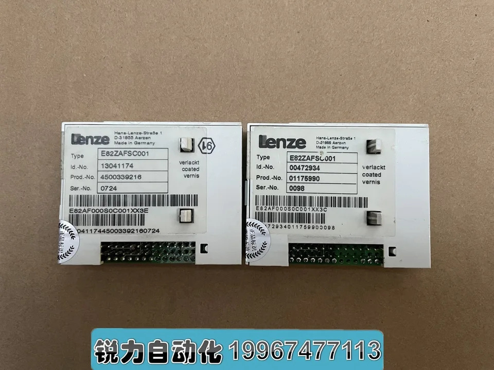 Lenze 8200 시리즈 주파수 변환기 IO 통신 모듈 E82ZAFSC001