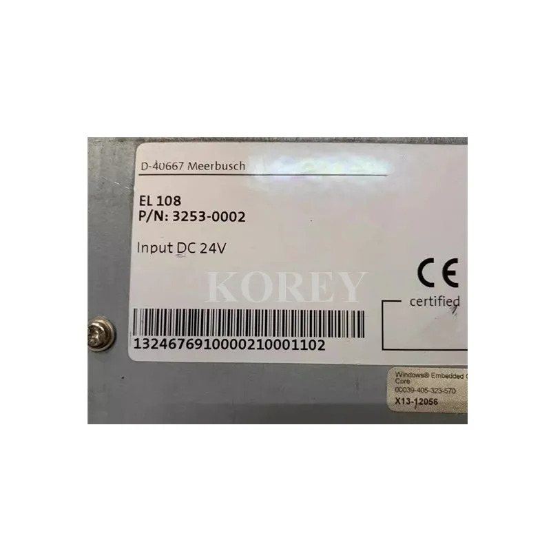 터치 스크린 HMI EL108 3253-0002 DC24V 원본 하시기 바랍니다